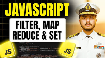 Map, Filter, Reduce, Set & Map in Javascript | Javascript Full Course #12