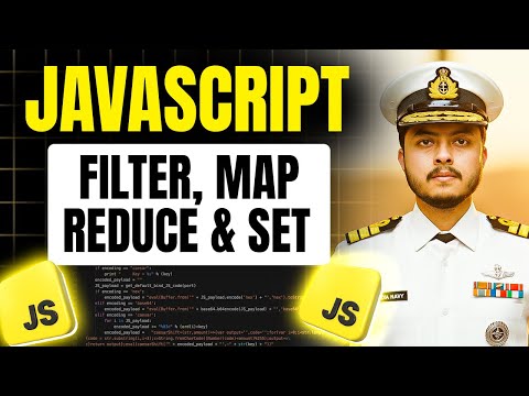 Map Filter Reduce Set Map in Javascript Javascript Full Course 12