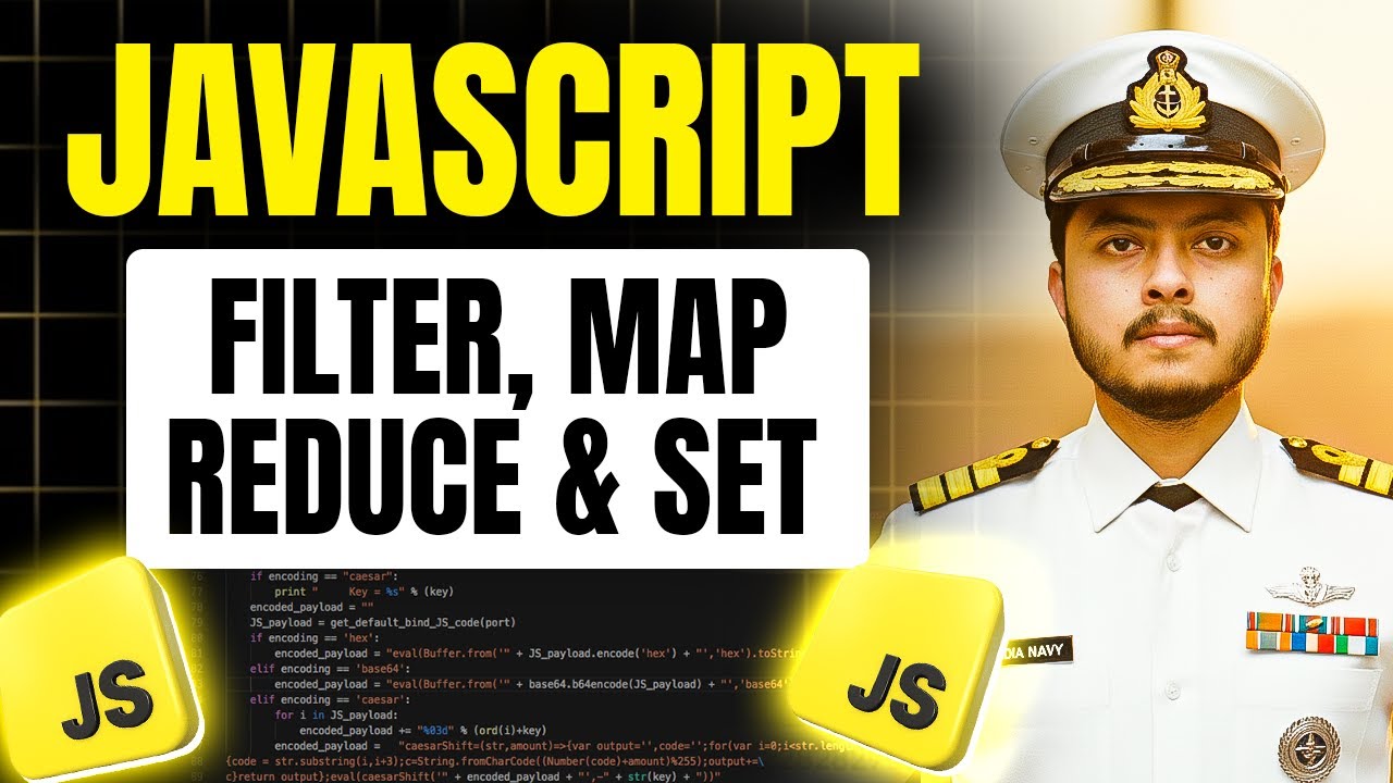 Map, Filter, Reduce, Set & Map in Javascript | Javascript Full Course ...