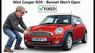 BMW Mini One/Convertible/Cooper/S bonnet release cable problems and fix R50 / R52 R53