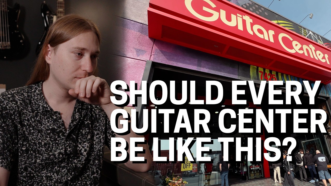 Checking Out the Flagship Guitar Center Hollywood Music Store