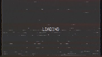 Loading - vhs screen
