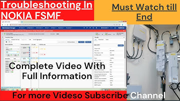 #NOKIA FSMF #How to Login In NOKIA FSMF #Save SCF BACKUP File # Troubleshooting