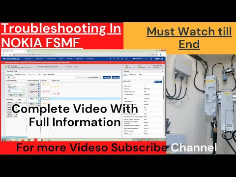 #NOKIA FSMF #How to Login In NOKIA FSMF #Save SCF BACKUP File # Troubleshooting