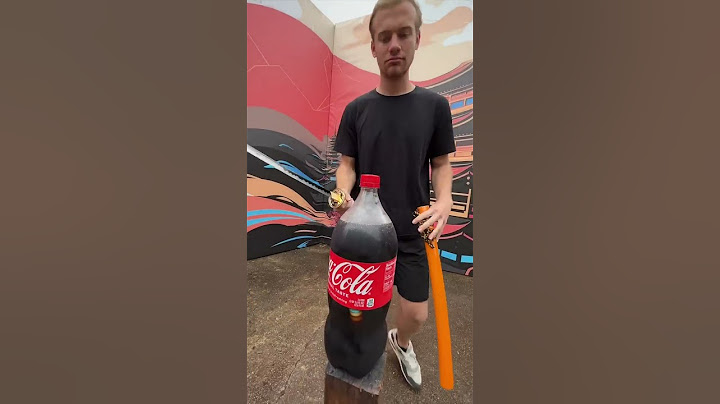 Coke and Mentos Slicing Prank Gone WRONG!