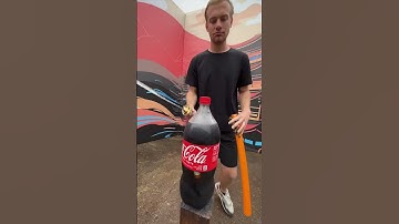 Coke and Mentos Slicing Prank Gone WRONG!