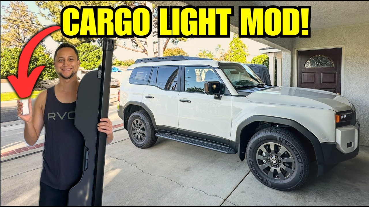 2024-2025 Toyota Land Cruiser Cargo Light Mod & OEM Cargo Cover Install