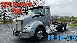 2020 Kenworth T880 Daycab for Sale! Manual Transmission and Wetline!