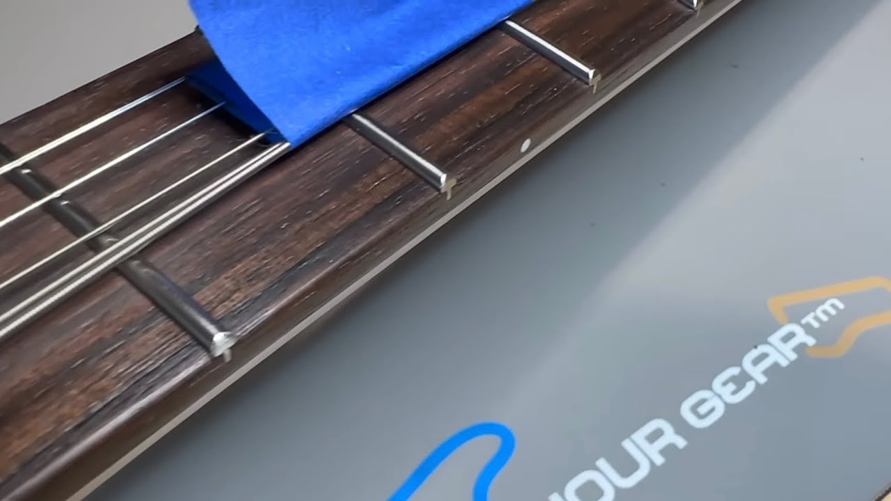 How To Roll Your Guitar Fretboard Edge