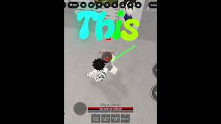 Two combos tutorial options #roblox #jujtsu kaisen
