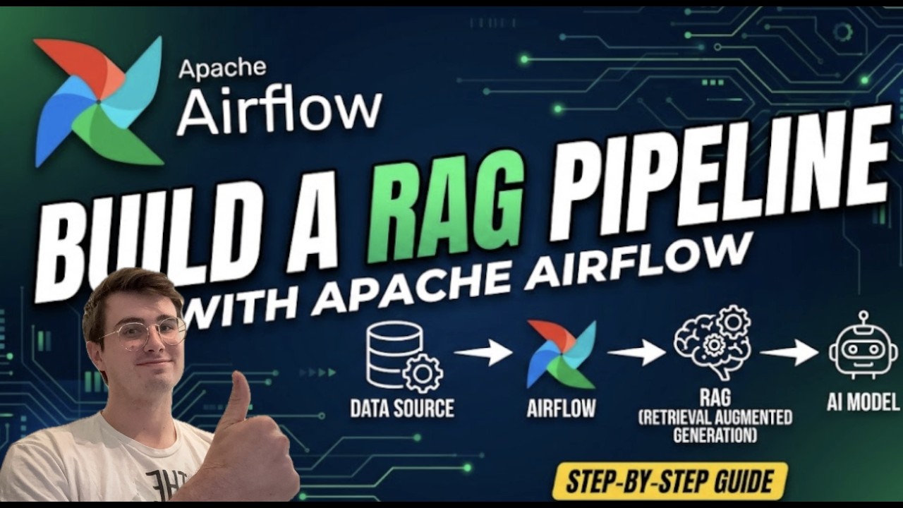 How to Build a RAG Pipeline with Apache Airflow (Step-by-Step) - YouTube