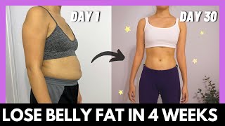 LOSE BELLY FAT | I did Emi Wong&#39;s workout for 30 days *results*