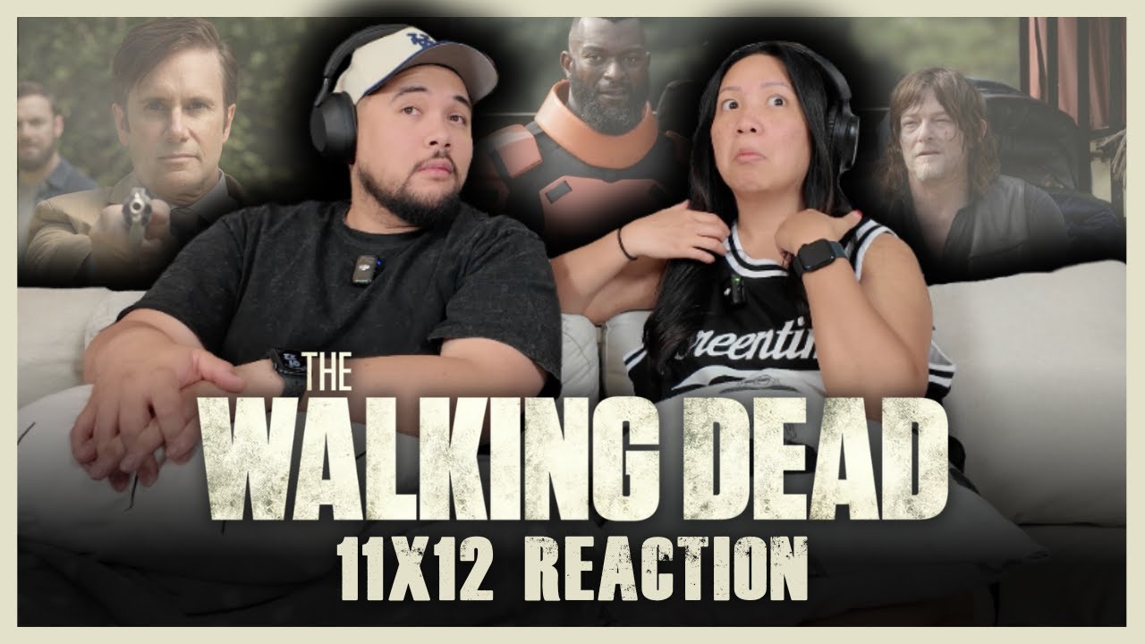 Пара впервые смотрит «Ходячих мертвецов»! | 11x12 | Счастливчики