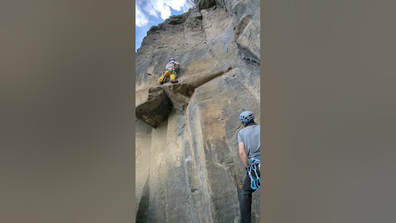 Rock Climbing in Armenia Hrazdan Ousta Souren 7a, Top Rope