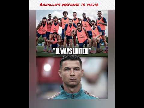 Ronaldo's Response To Media🔥🔥🔥