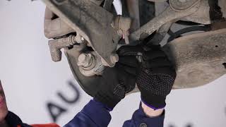 Cómo cambiar bieletas de suspension trasera en VW TOURAN 1T1, 1T2 INSTRUCCIÓN | AUTODOC