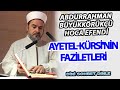 Ayet el-Kürsi'nin Faziletleri- Abdurrahman Büyükkörükçü Hoca