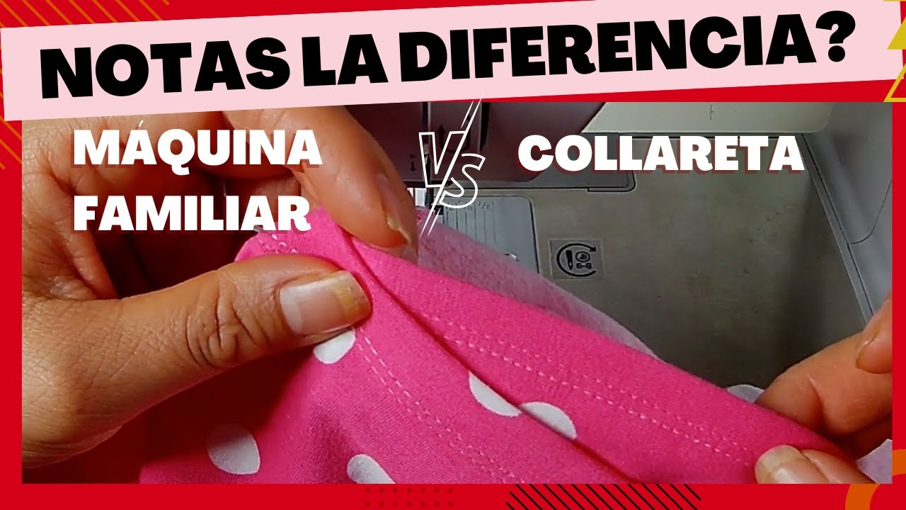 Dobladillo Tipo Collareta Con Máquina Casera 