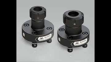 Easily Hold Round Parts With Mate DynoGrip™ ER Collet Chucks