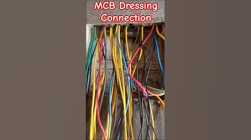 House Wiring DB Connection #wire #mcb #shorts #wiring #trending 😭