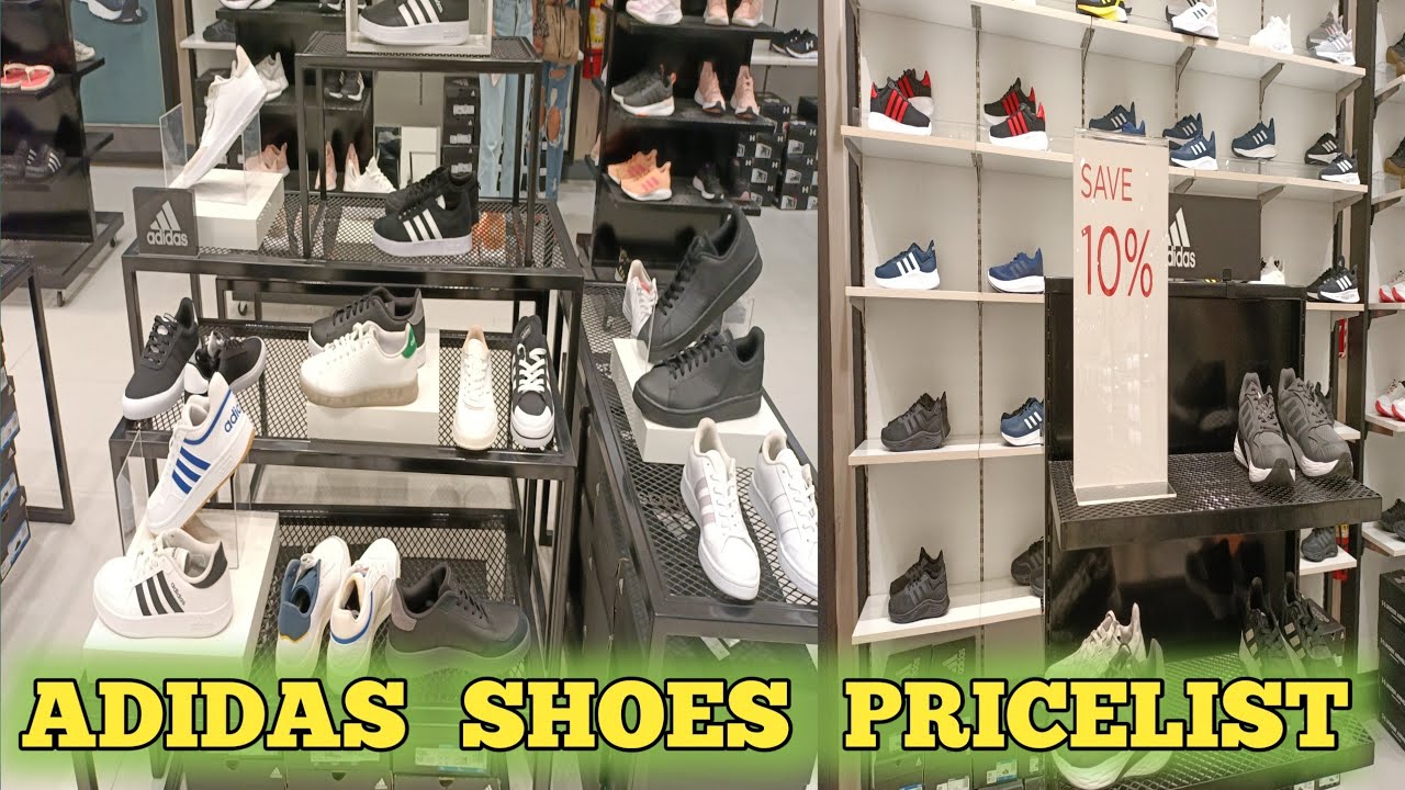 ADIDAS PRICELIST UPDATED SM GRAND CENTRAL/ SALE UP TO 10% OFF - YouTube