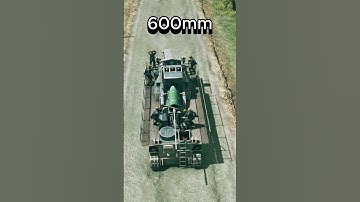 Gigantic Mortar Reloading Animation #gatesofhellostfront #germanartillery #ww2artillery