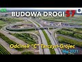 S7 I Budowa I Warszawa - Grójec I Odcinek "C" Tarczyn - Grójec I Maj 2021 I 4K