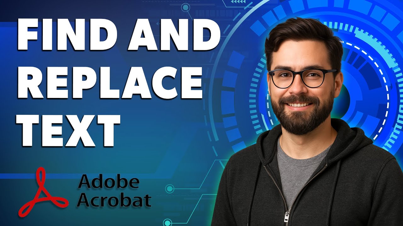 How To Find And Replace Text In Adobe Acrobat Dc [2026 Guide] - YouTube