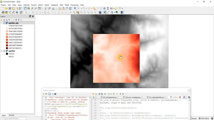 Python GIS - Subset Raster with GDAL
