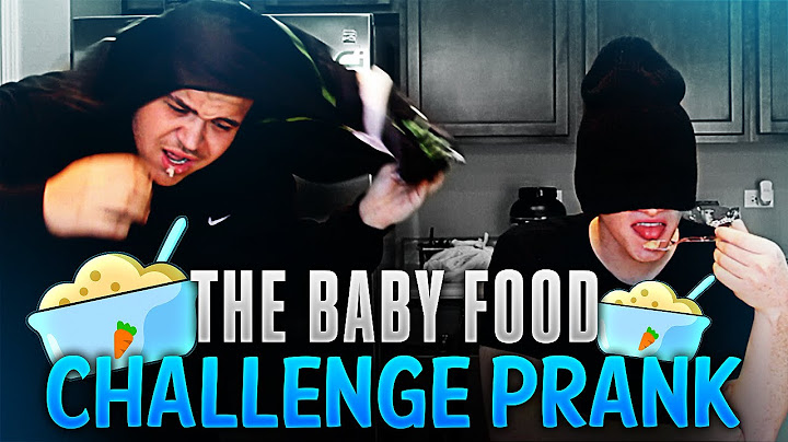 BABY FOOD CHALLENGE PRANK "THEY ATE MAYO!"