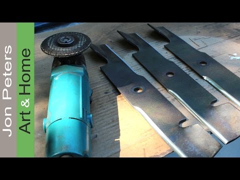 How to Sharpen a Lawn Mower Blade - PTR