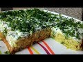 Простой и Вкусный Заливной пирог с кабачками