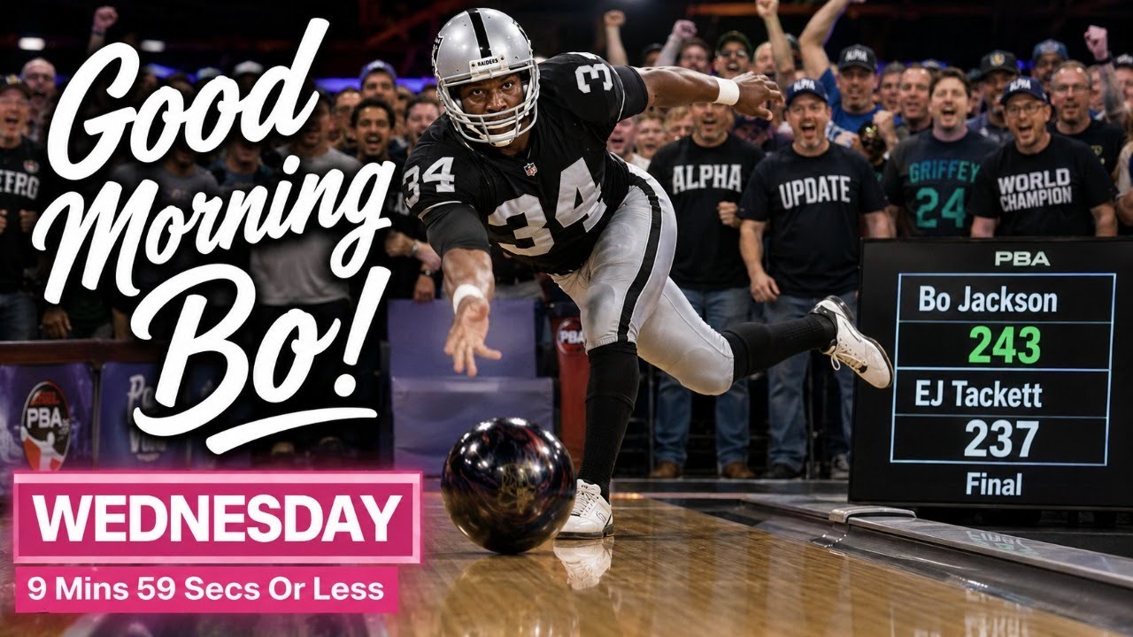 Bo Jackson Battle Arena Wednesday Show | Good Morning Bo! 9 Minute Edition