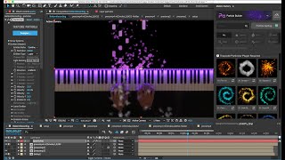 How to make a Synthesia piano cover (WITH PARTICLES) - Tutorial by Gustav Astep