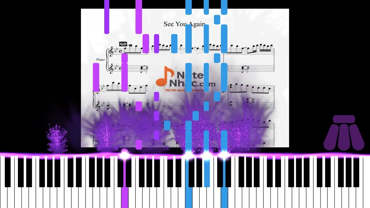 See You Again Free Sheet PDF Intermediate Piano Tutorial
