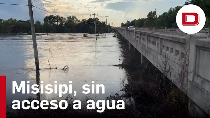 Más de 150.000 vecinos de Misisipi, sin acceso a agua tras fuertes lluvias