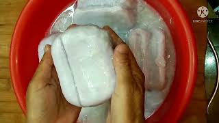 Super Mushy Silk Soap Asmr Soaked Soaping Sounds for Sleep with Sponge Relax Asmr Sounds #asmrsoap