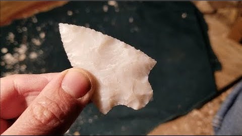 903 - Flintknapping Marion Projectile Point