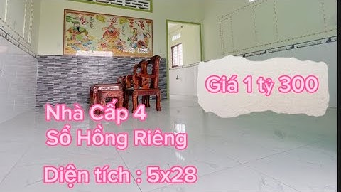 Chính Chủ Cần Bán Nhà Cấp 4 Tại Cần Giuộc - Nhà Cao ráo Giá 1 tỷ 300 triệu ❤️❤️