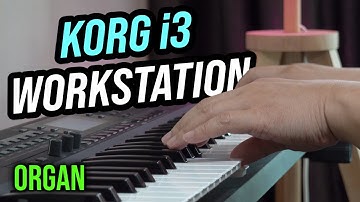 KORG i3 Organ Sound Sets Demo - No Talking