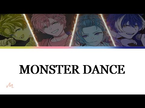 MONSTER DANCE [VIDEO LYRICS] | Cover | アステル | 奏手イヅル | 律可 | 影山シエン