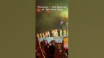 Florence + The Machine special guest in Florida!!! Taylor Swift The Eras Tour London