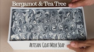 Workshop Heritage Tall Skinny Double Soap Mold- Bergamot & Tea Tree Oil Cold Process Soap