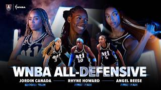 2026 WNBA All-Defensive Team | Angel Reese, Rhyne Howard & Jordin Canada