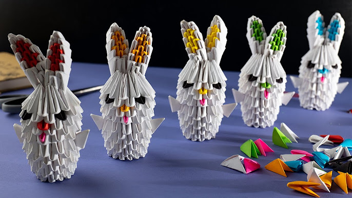 Модульное оригами: простые схемы