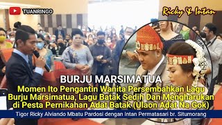 Burju Marsimatua | Lagu Batak Sedih Dan Mengharukan Saat Ito Pengantin Wanita Persembahkan Lagu