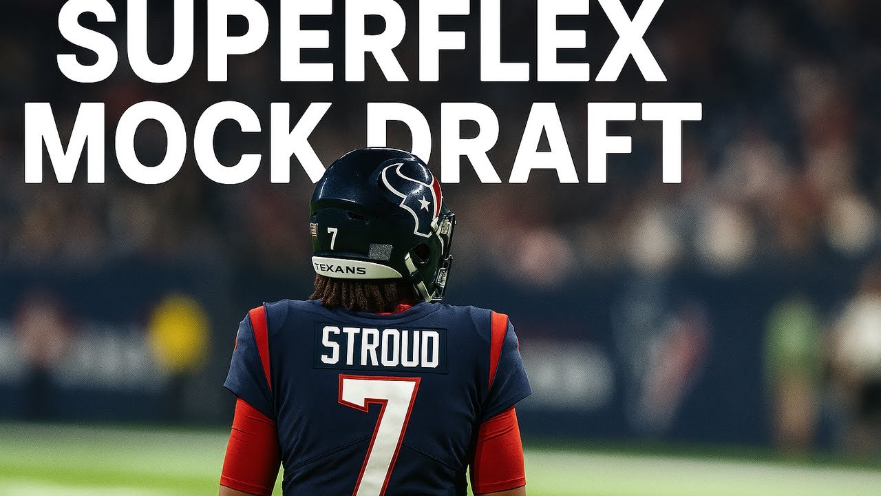 12-Team Superflex Mock Draft 2025 | Draft Strategy + Rankings Breakdown