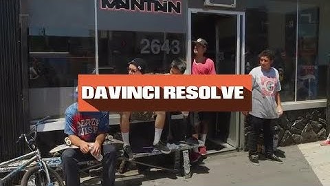 Long Shadows Titles DaVinci Resolve Macros