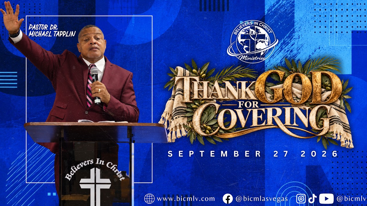 Pastor Dr. Michael Tapplin | Thank God For Covering | 09.27.26