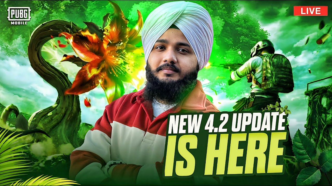 🔴4.2 update is here pubg 🔴 